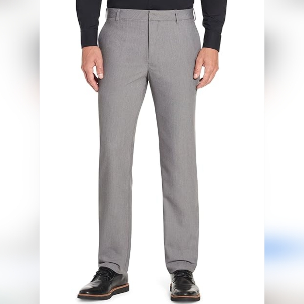 Men's Burberry London Designer Gray Cotton Pants - Size 32R NWT